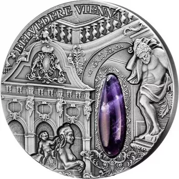 Niue Island "Winter Palace" Belvedere Vienna 2 oz 2015